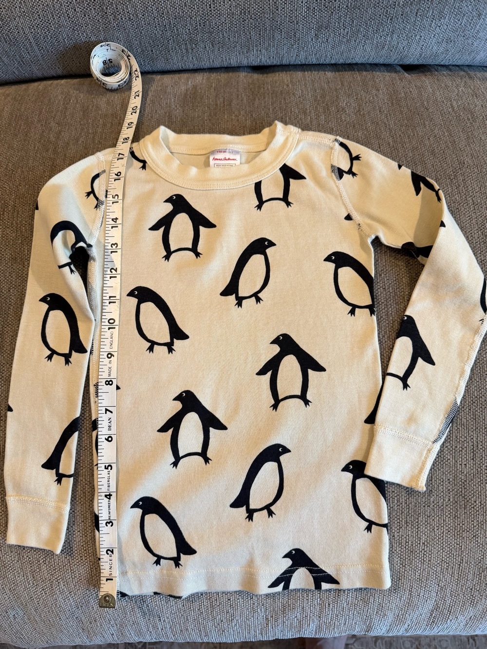 Hanna Andersson Organic Cotton Penguin Pajama Set Size 5 NWOT - Picture 2 of 7